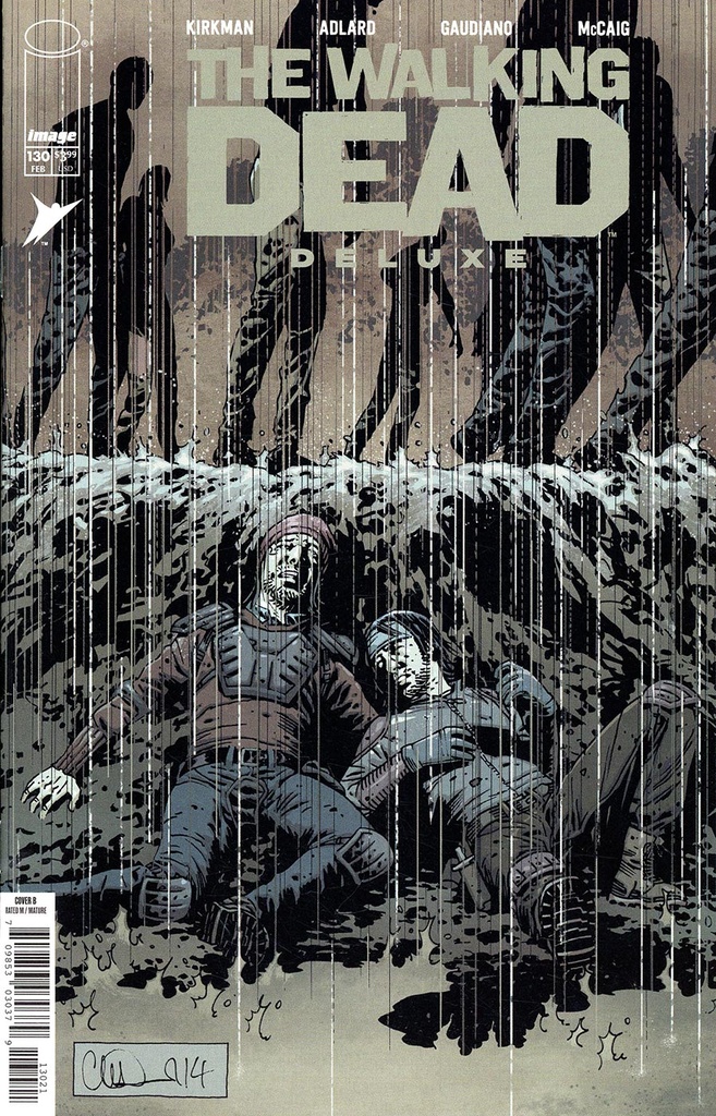 The Walking Dead: Deluxe #130 (Cover B Charlie Adlard & Dave McCaig)