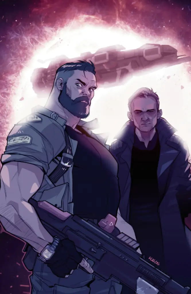 The Expanse: A Little Death #4 (Cover E Karl Kerschl Unlimited Virgin Variant)