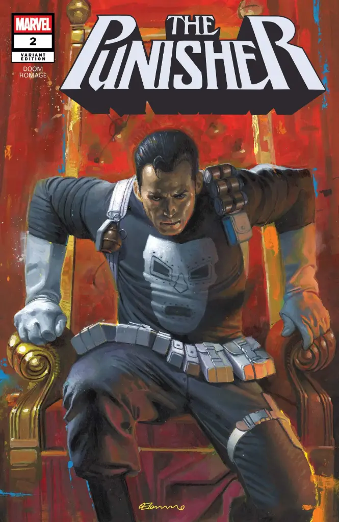 Punisher #2 (Fabrizio De Tommaso Doom Homage Variant)