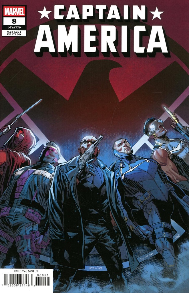 Captain America #8 (Netho Diaz Variant)