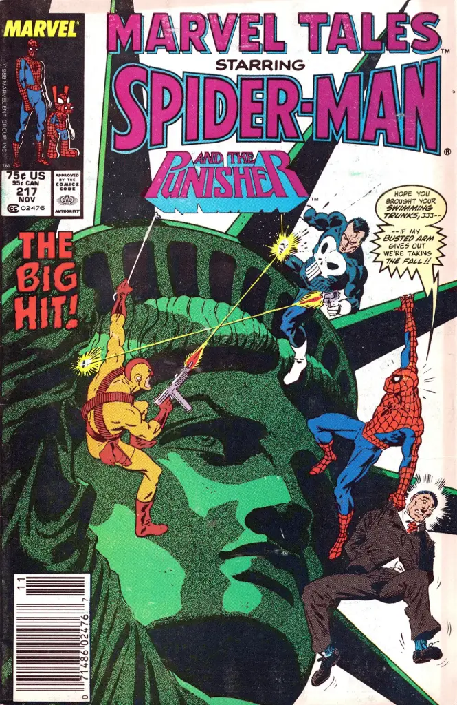 Marvel Tales #217 (Spider-Man and the Punisher w/ Mark Jeweler Insert)
