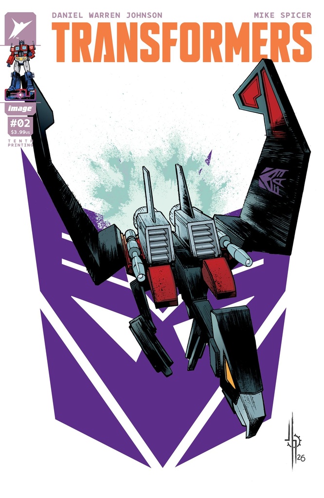 Transformers #2 (10th Printing Cover D Jason Howard)