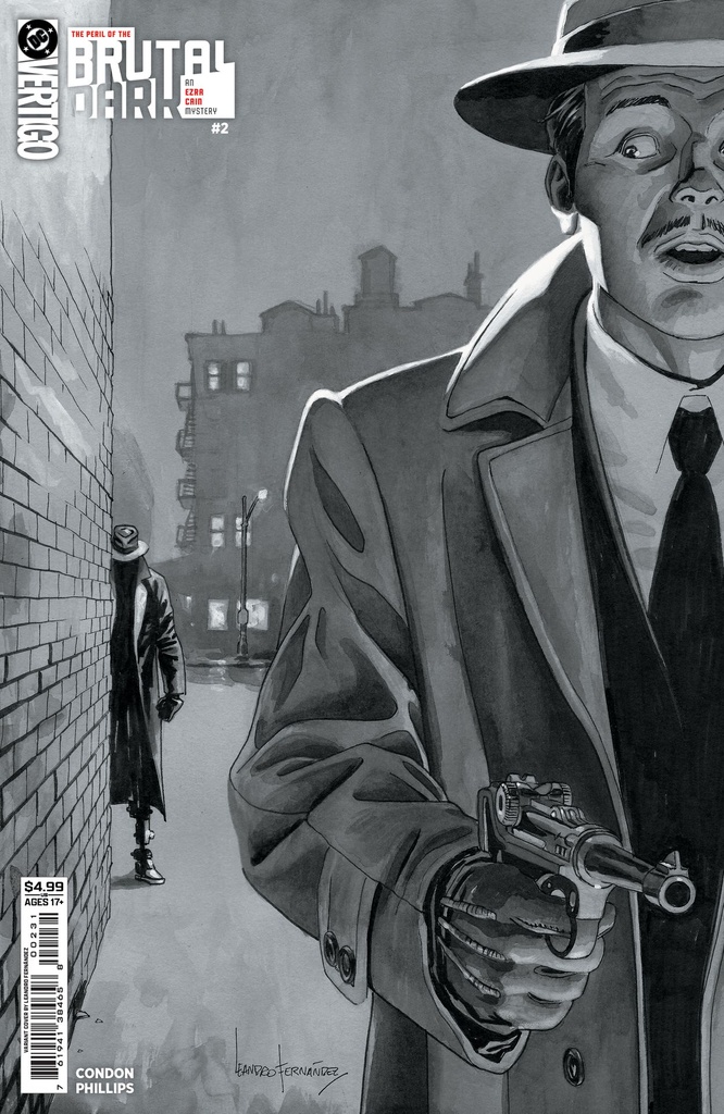 The Peril of the Brutal Dark: An Ezra Cain Mystery #2 of 6 (Cover C Leandro Fernandez Card Stock Variant)