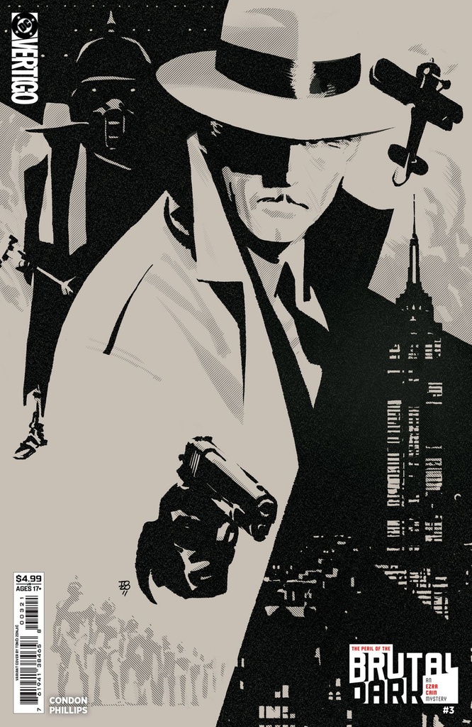 The Peril of the Brutal Dark: An Ezra Cain Mystery #3 of 6 (Cover B Tonci Zonjic Card Stock Variant)