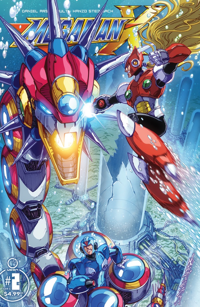 Mega Man X #2 of 5 (Cover C Alex Milne)