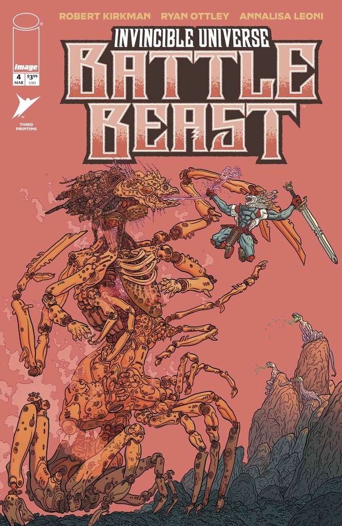 Invincible Universe: Battle Beast #4 (3rd Printing)