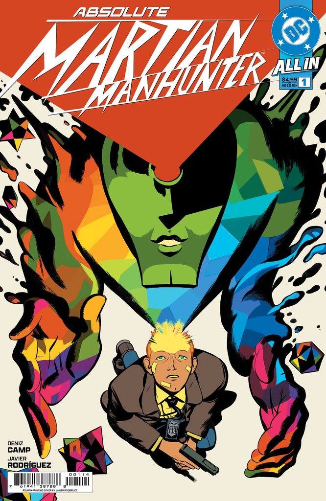 Absolute Martian Manhunter #1 of 12 (4th Printing Javier Rodriguez Variant)
