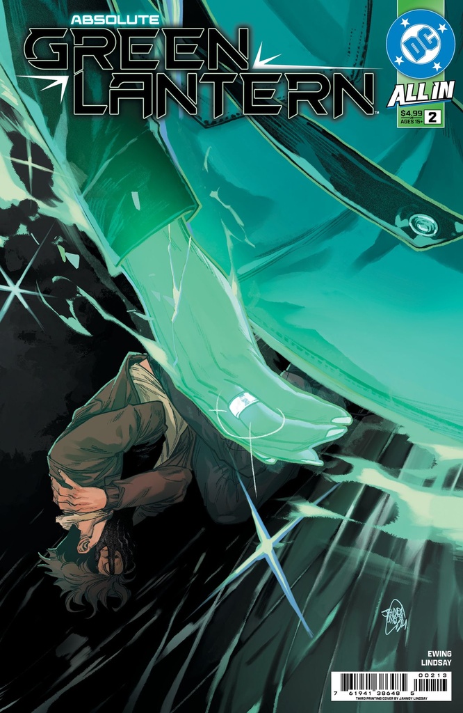 Absolute Green Lantern #2 (3rd Printing Jahnoy Lindsay Variant)