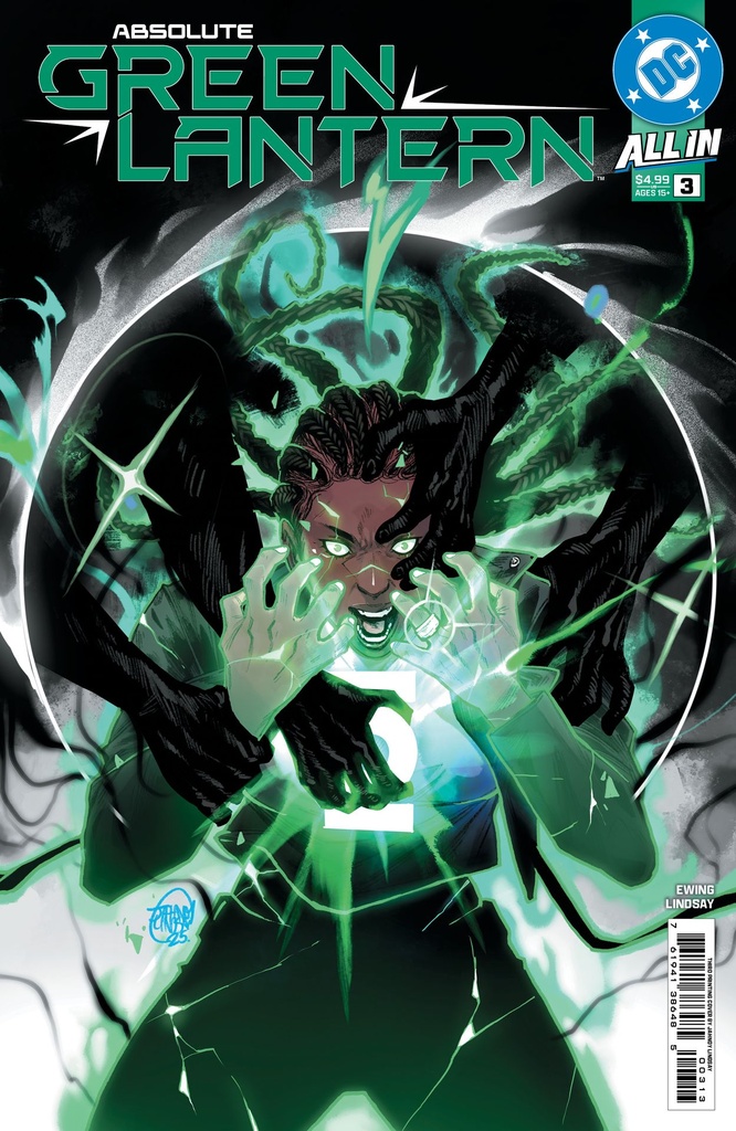 Absolute Green Lantern #3 (3rd Printing Jahnoy Lindsay Variant)