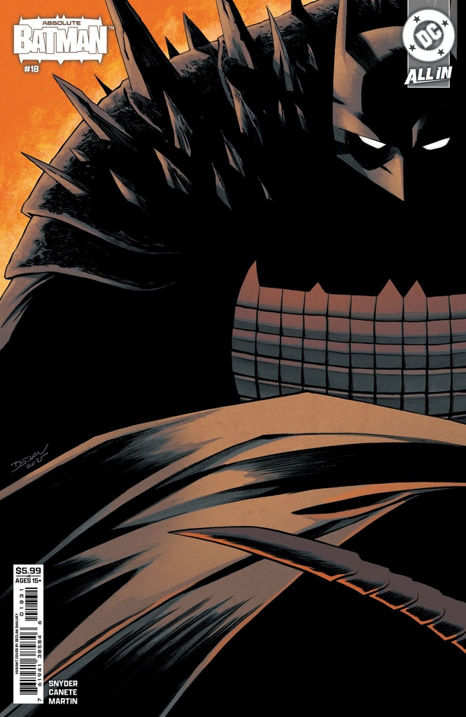 Absolute Batman #18 (Cover C Declan Shalvey Card Stock Variant)