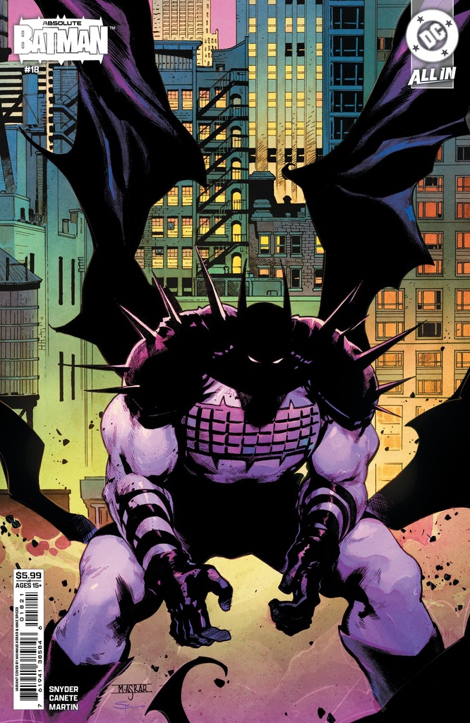 Absolute Batman #18 (Cover B Mahmud Asrar Card Stock Variant)