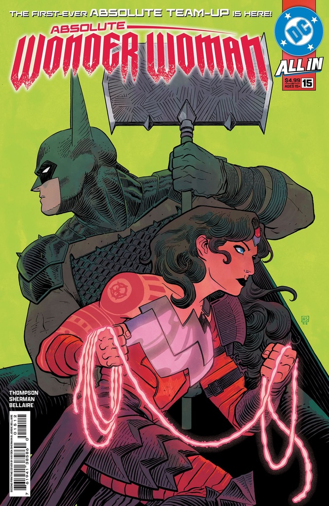 Absolute Wonder Woman #15 (2nd Printing Cover A Hayden Sherman)
