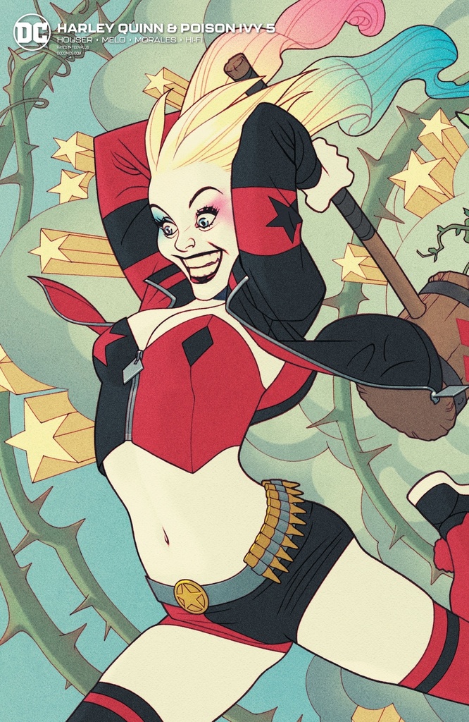 Harley Quinn & Poison Ivy #5 of 6 (Card Stock Harley Variant Edition)