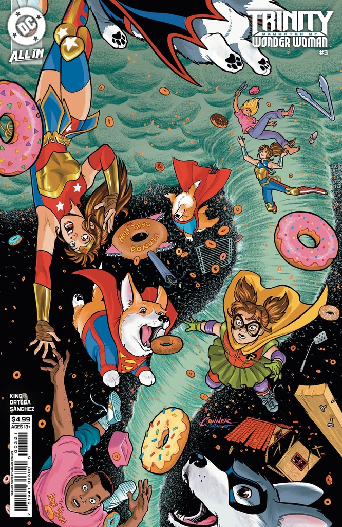 Trinity: Daughter of Wonder Woman #3 of 6 (Cover B Amanda Conner Card Stock Variant)