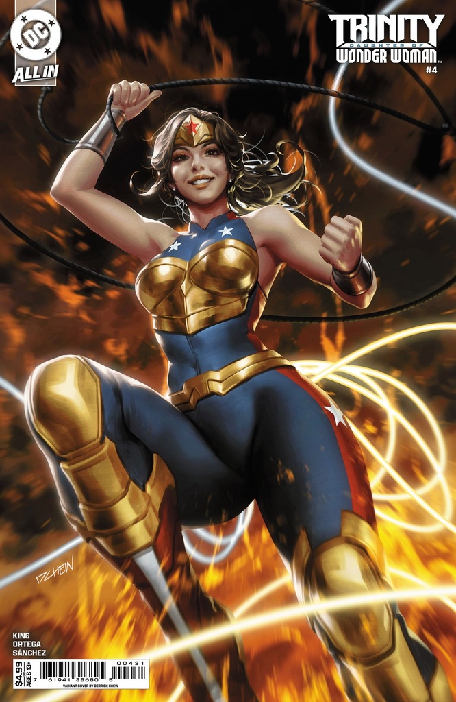 Trinity: Daughter of Wonder Woman #4 of 6 (Cover B Derrick Chew Card Stock Variant)
