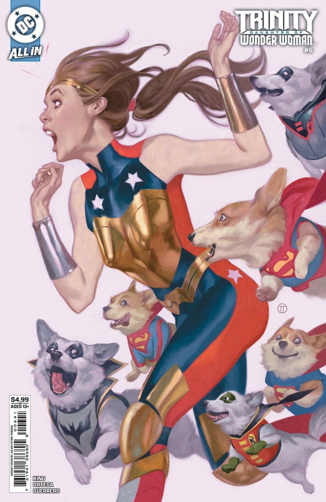Trinity: Daughter of Wonder Woman #6 of 6 (Cover B Julian Totino Tedesco Card Stock Variant)