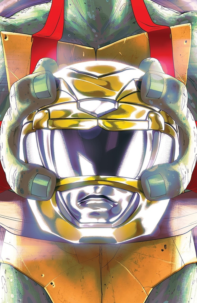 Power Rangers/Teenage Mutant Ninja Turtles #2 (Raph Montes Variant)