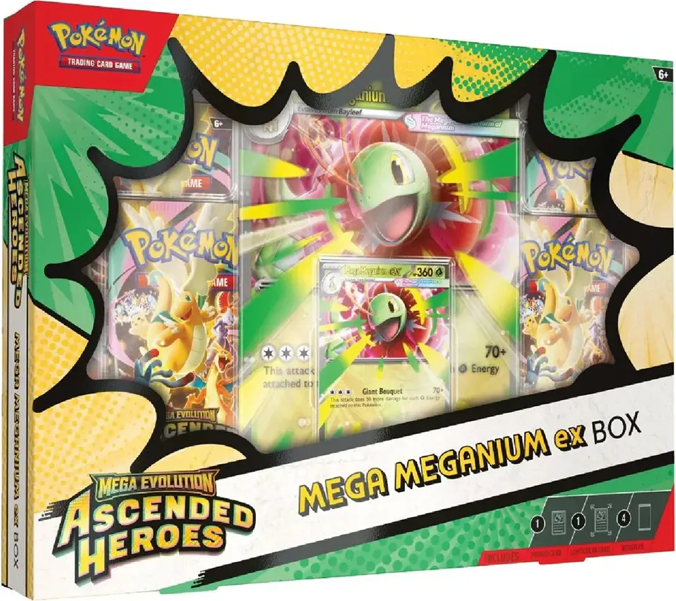Pokémon - Mega Evolution 2.5: Ascended Heroes Mega Meganium ex Box