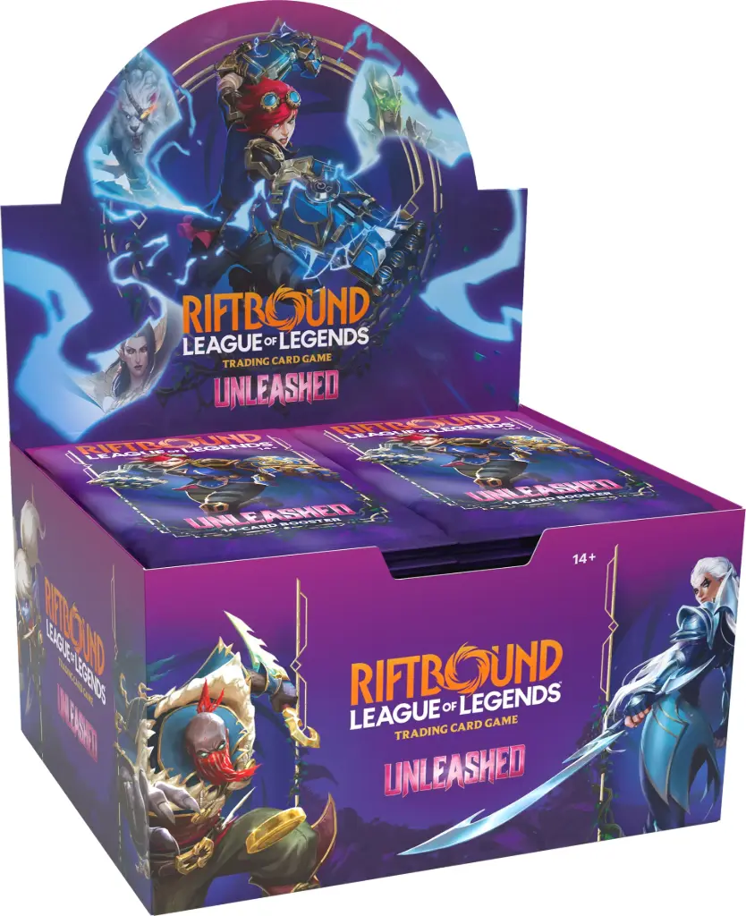 Riftbound: League of Legends - Unleashed Booster Box (24 Packs)
