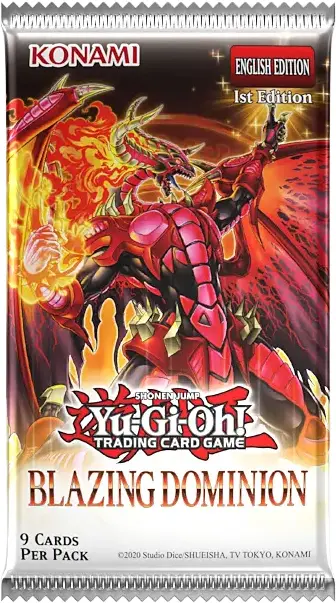 Yu-Gi-Oh! - Blazing Dominion Booster Pack