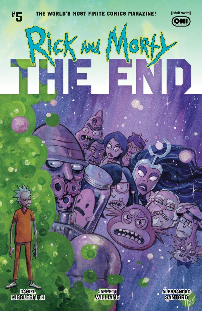 Rick and Morty: The End #5 of 6 (1:20 Tom Fowler Variant)
