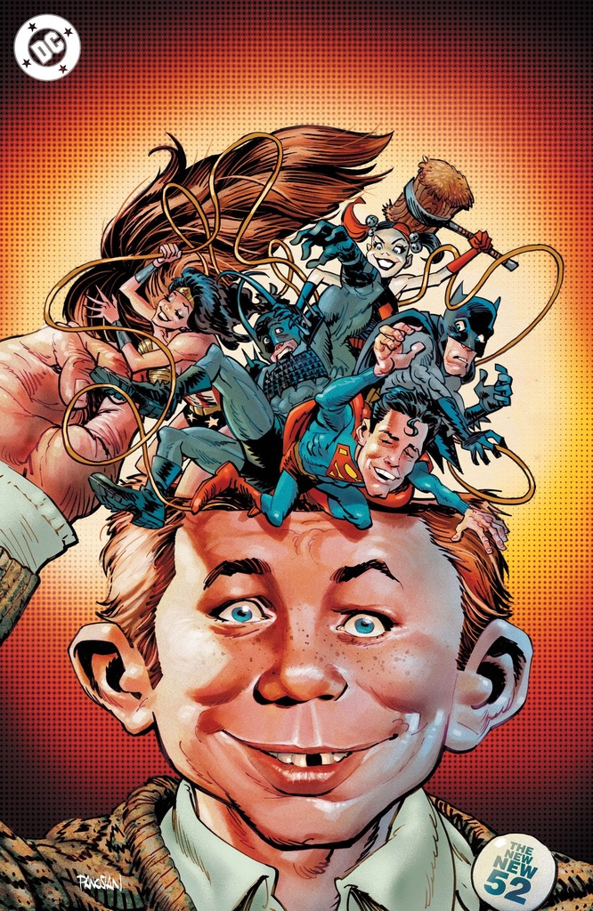 MAD About DC #1 (Cover D Dan Panosian Foil Variant)