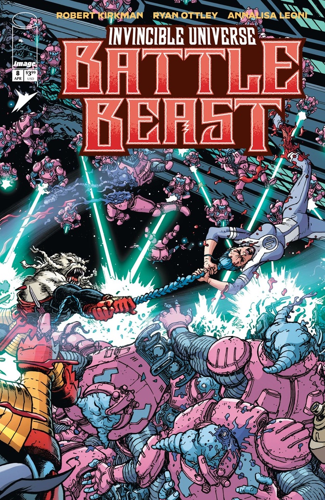 Invincible Universe: Battle Beast #8 (1:10 Chris Burnham & Brian Reber Variant)