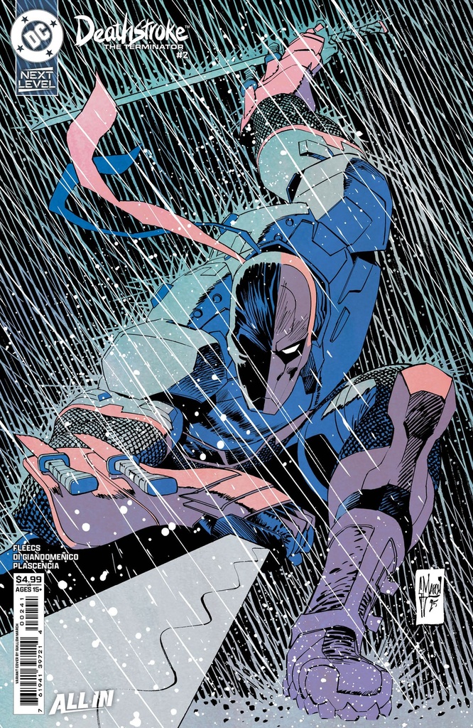 Deathstroke: The Terminator #2 (Cover D Guillem March Card Stock Variant)