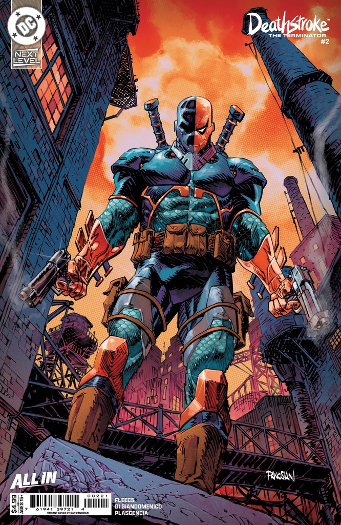 Deathstroke: The Terminator #2 (Cover B Dan Panosian Card Stock Variant)
