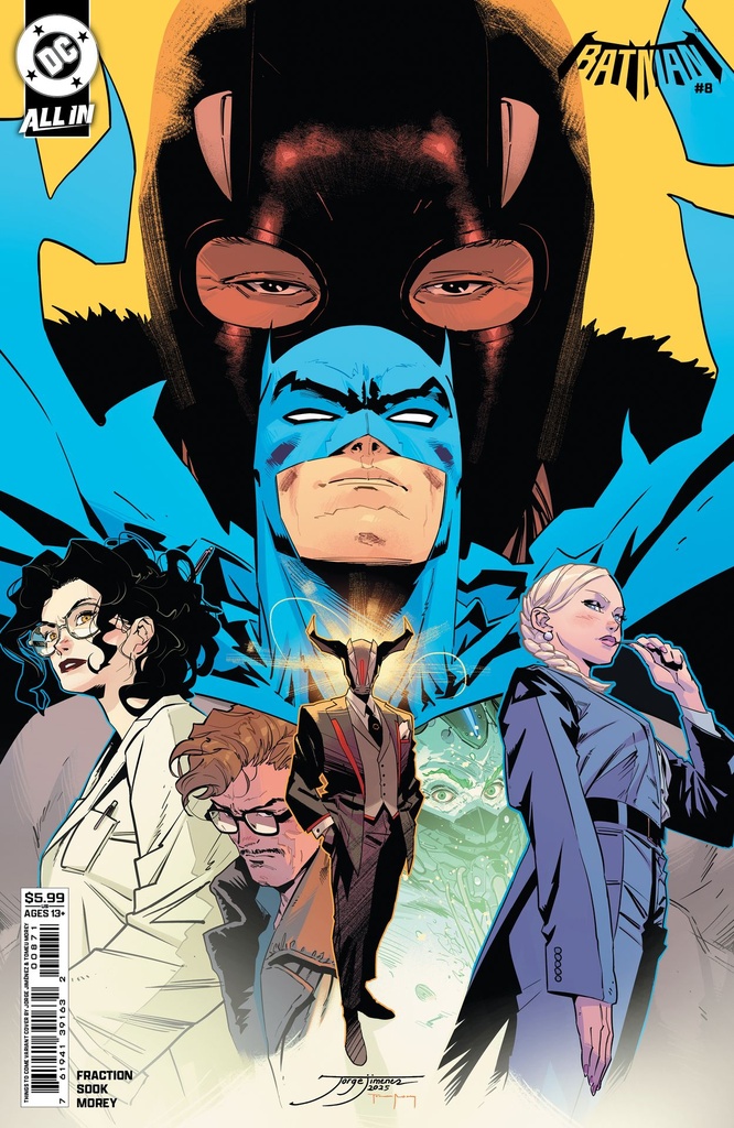 Batman #8 (Cover F Jorge Jimenez Things To Come Card Stock Variant)