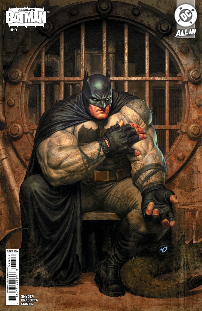 Absolute Batman #19 (1:25 Ariel Olivetti Card Stock Variant)