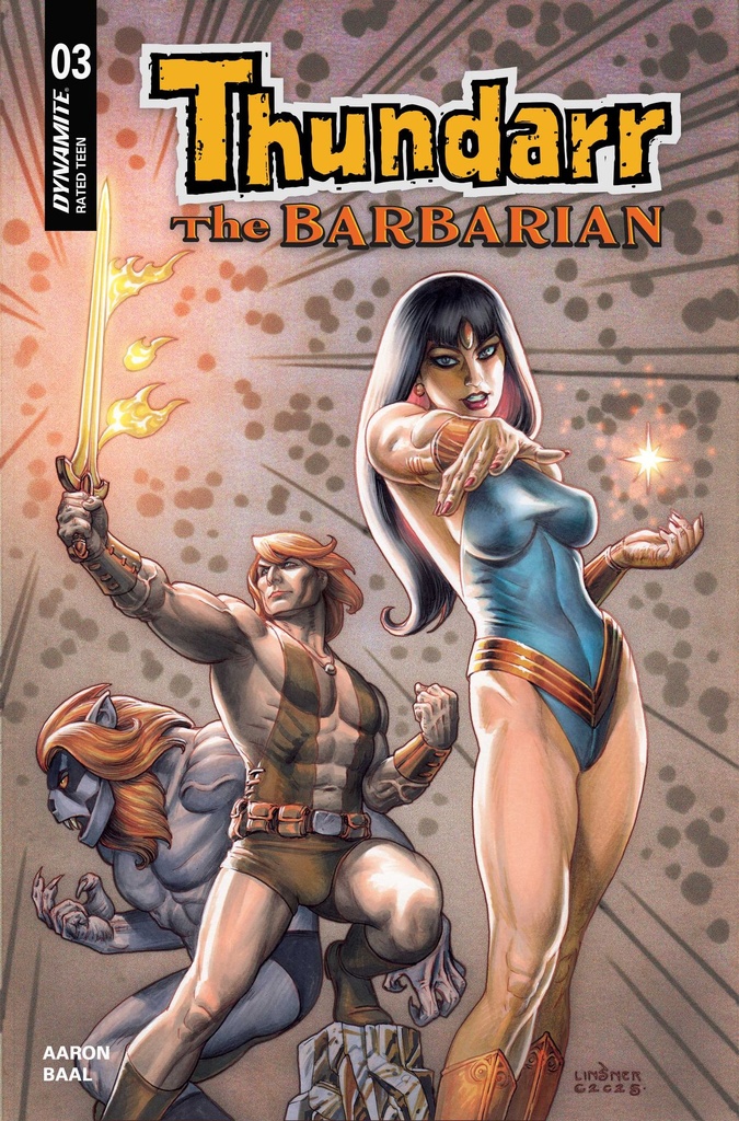 Thundarr the Barbarian #3 (Cover D Joseph Michael Linsner)