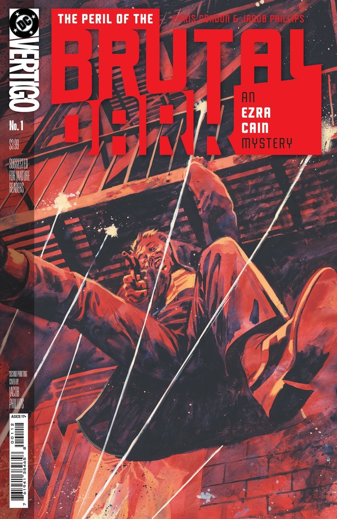 The Peril of the Brutal Dark: An Ezra Cain Mystery #1 of 6 (2nd Printing Cover A Jacob Phillips)