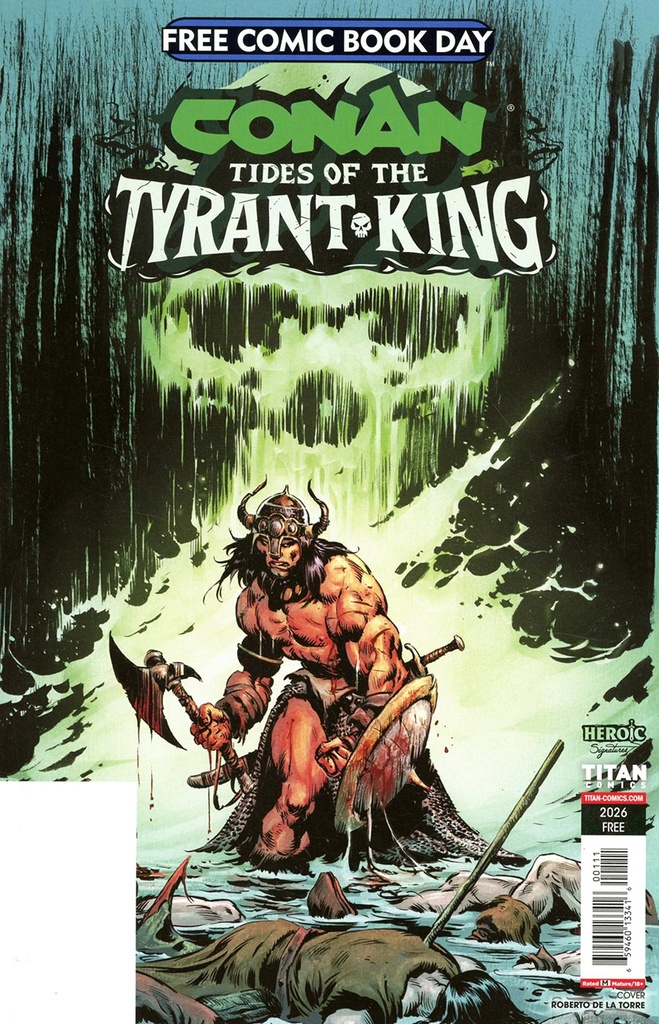 Conan the Barbarian: Tides of the Tyrant King #0 (FCBD 2026)