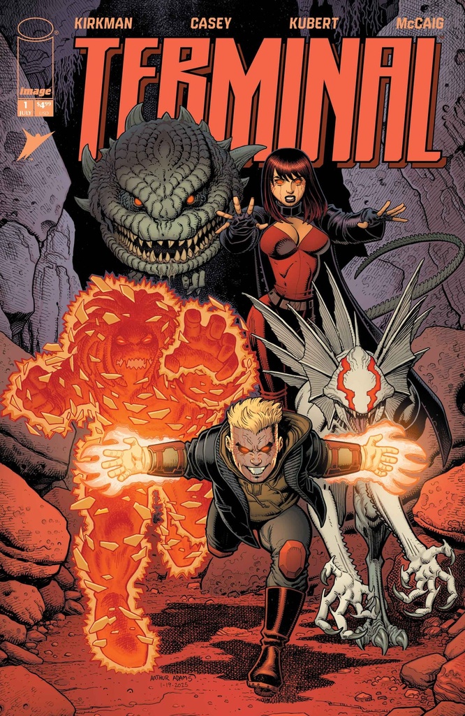 Terminal #1 (Cover D Arthur Adams & Dave McCaig)