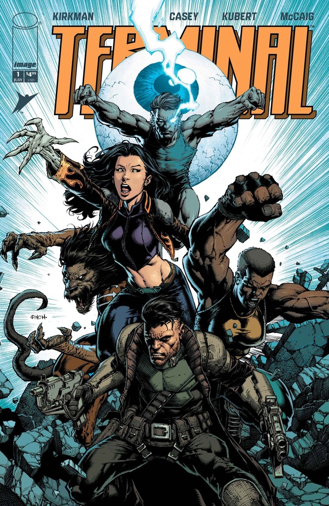 Terminal #1 (Cover C David Finch & Dave McCaig)