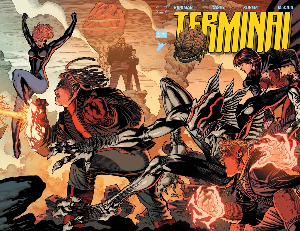 Terminal #1 (Cover B Andy Kubert & Dave McCaig Wraparound Connecting Variant)