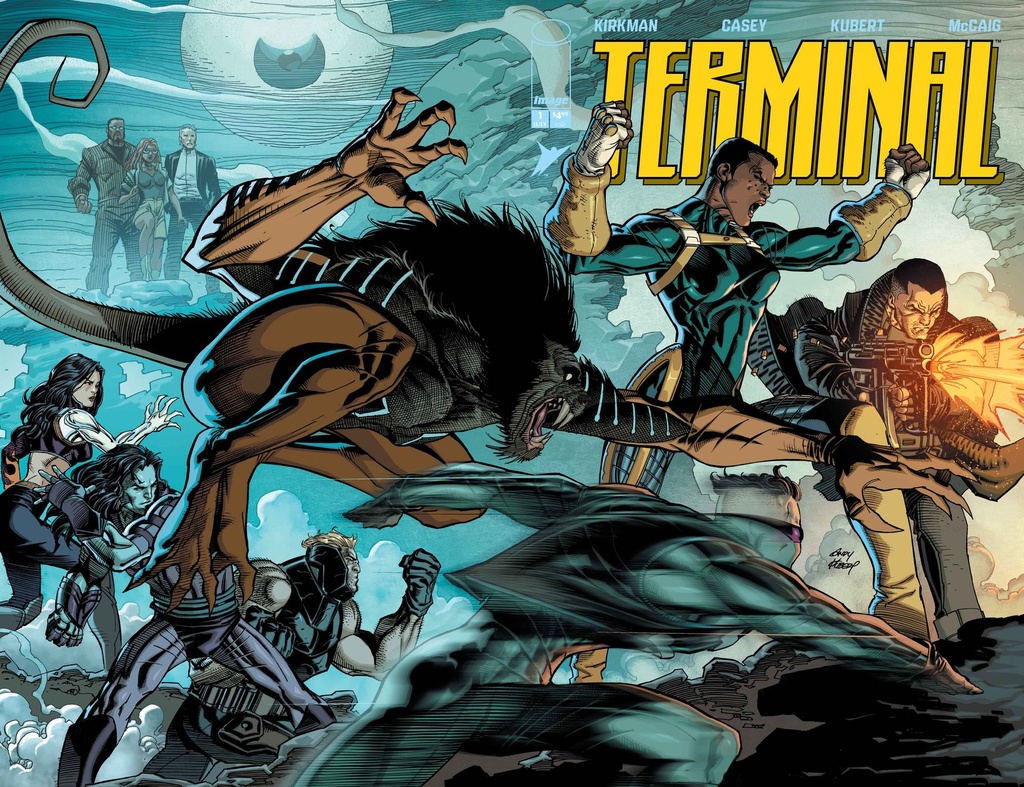 Terminal #1 (Cover A Regular Andy Kubert & Dave McCaig Wraparound Connecting Cover)