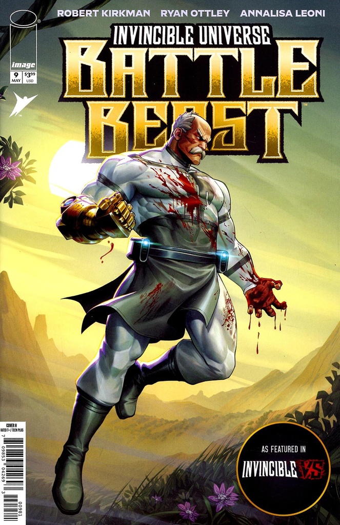 Invincible Universe: Battle Beast #9 (Cover H Dan Eder VS Variant)
