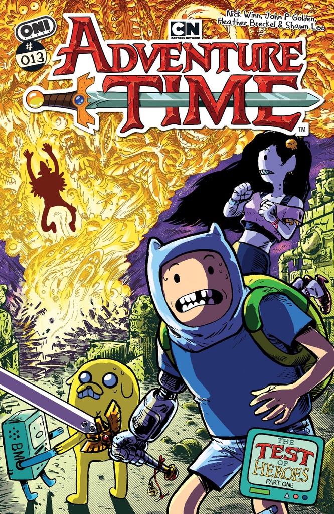 Adventure Time #13 (Cover B John P Golden)
