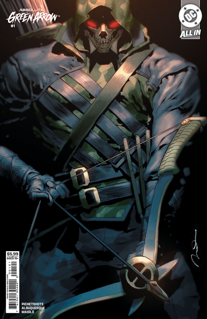 Absolute Green Arrow #1 (Cover B Gerald Parel Card Stock Variant)