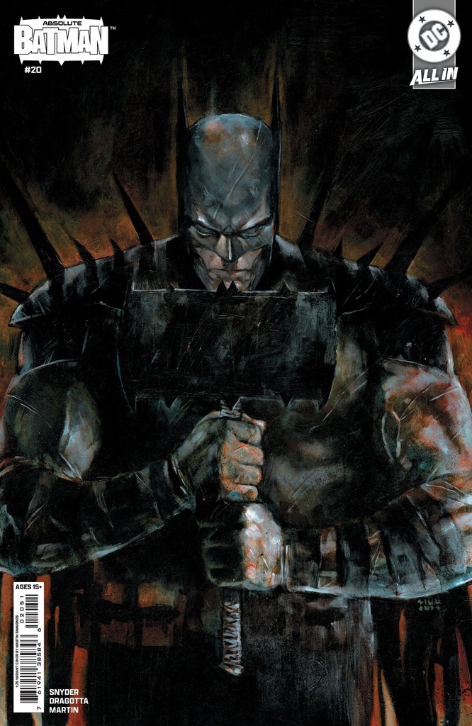 Absolute Batman #20 (1:25 Martin Simmonds Card Stock Variant)