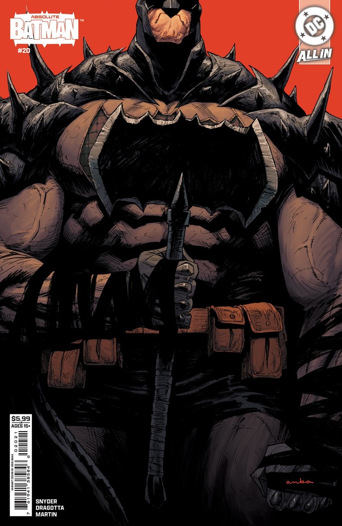 Absolute Batman #20 (Cover B Kris Anka Card Stock Variant)