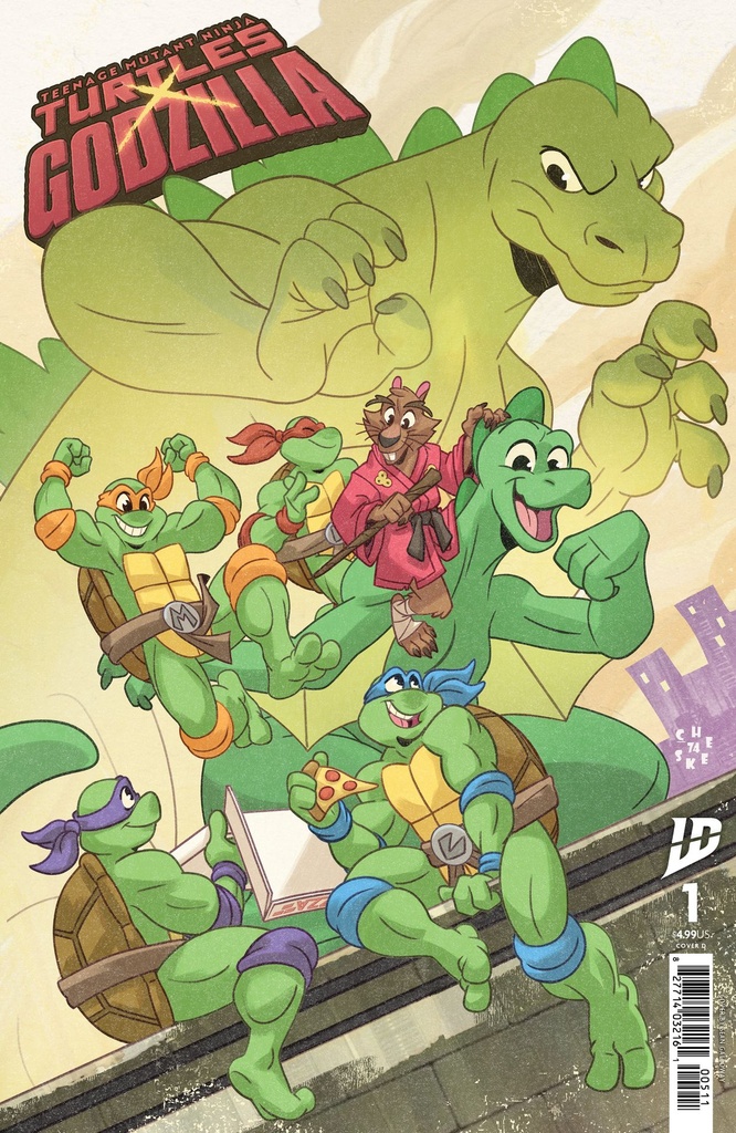 Teenage Mutant Ninja Turtles x Godzilla #1 (Cover D Sean Galloway)