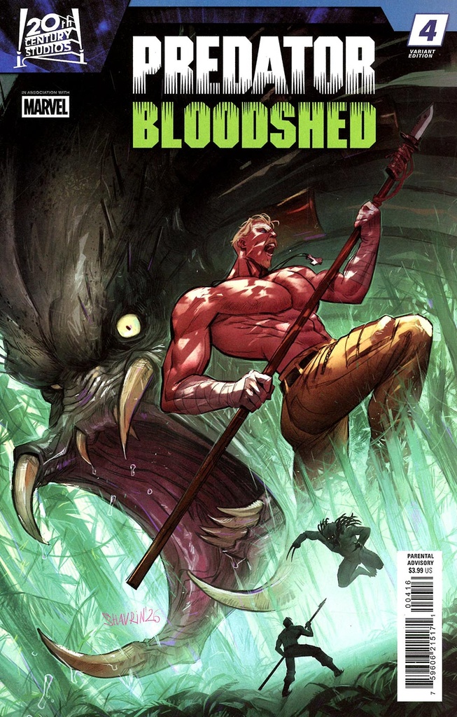 Predator: Bloodshed #4 (1:25 Ivan Shavrin Variant)