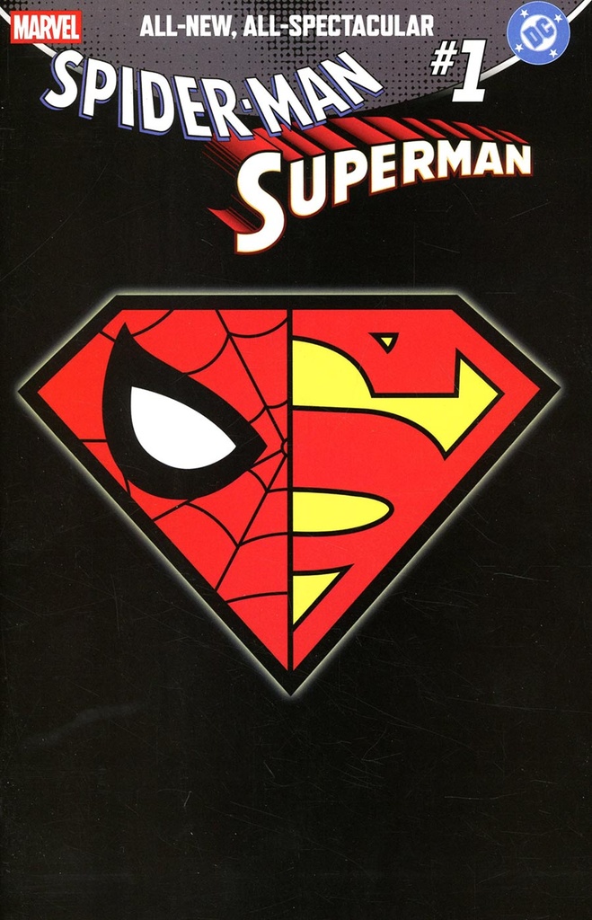 Marvel/DC: Spider-Man/Superman #1 (Logo Mash-Up Variant)