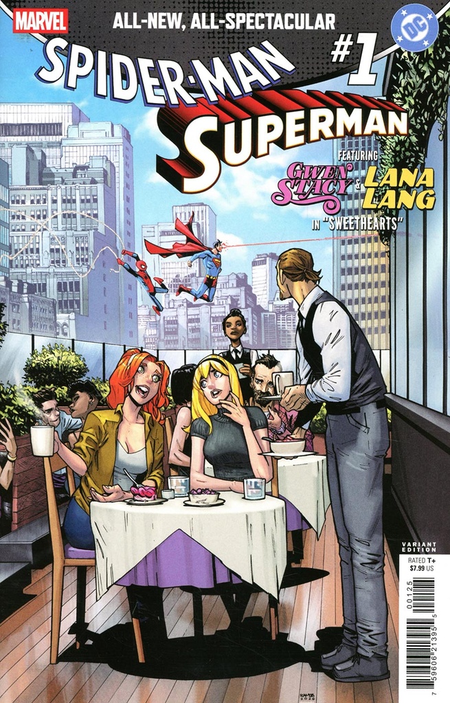Marvel/DC: Spider-Man/Superman #1 (Humberto Ramos Gwen Stacy & Lana Lang Variant)
