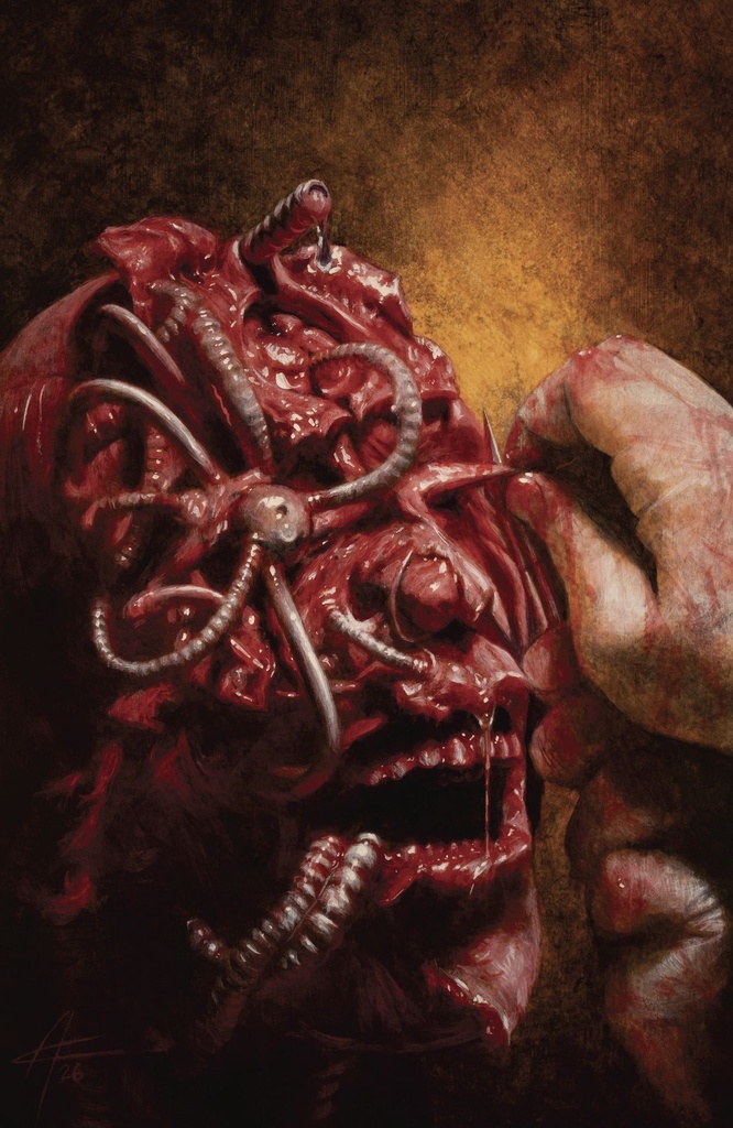 Hello Body Horror #1 (1:10 Aaron Campbell Virgin Variant)