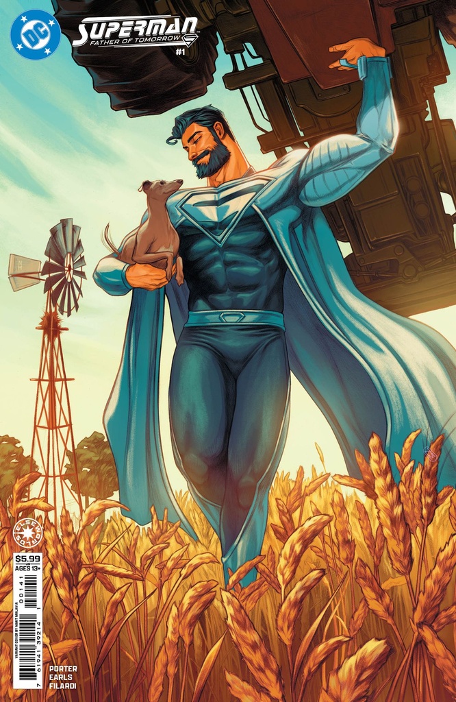Superman: Father of Tomorrow #1 of 6 (Cover D Nimit Malavia Card Stock Variant)