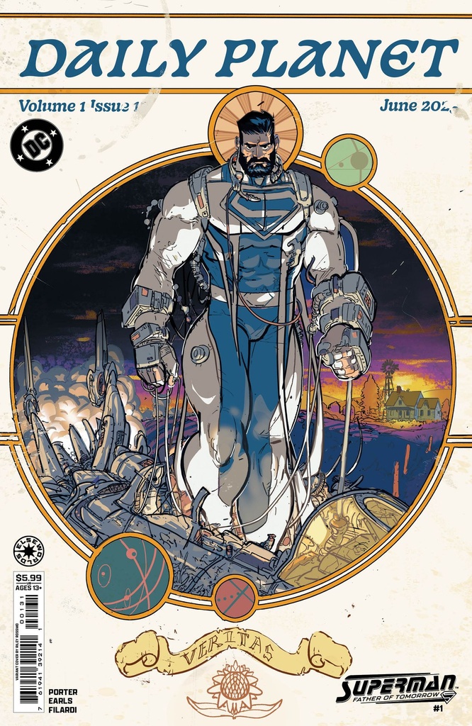 Superman: Father of Tomorrow #1 of 6 (Cover C Riley Rossmo Card Stock Variant)